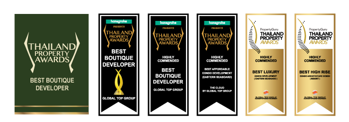 Global Top Group – Thailand Property Awards and international accolades