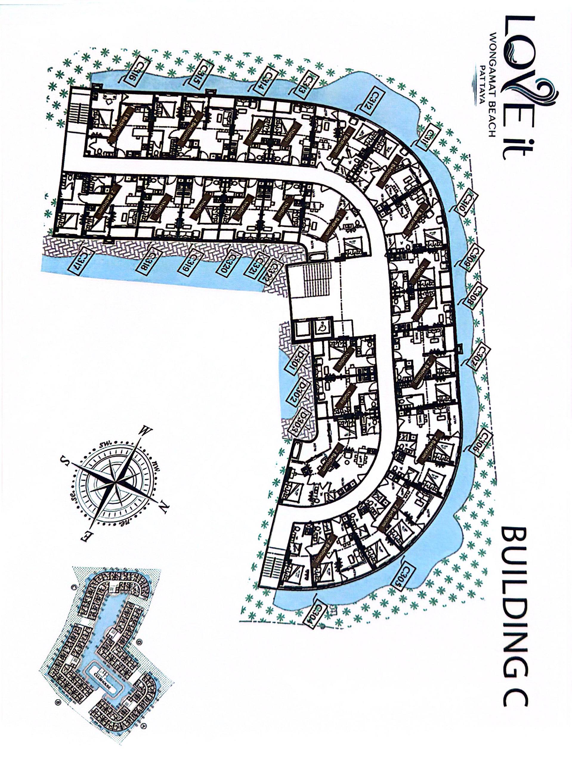 LOVE IT Wongamat Beach – Building C