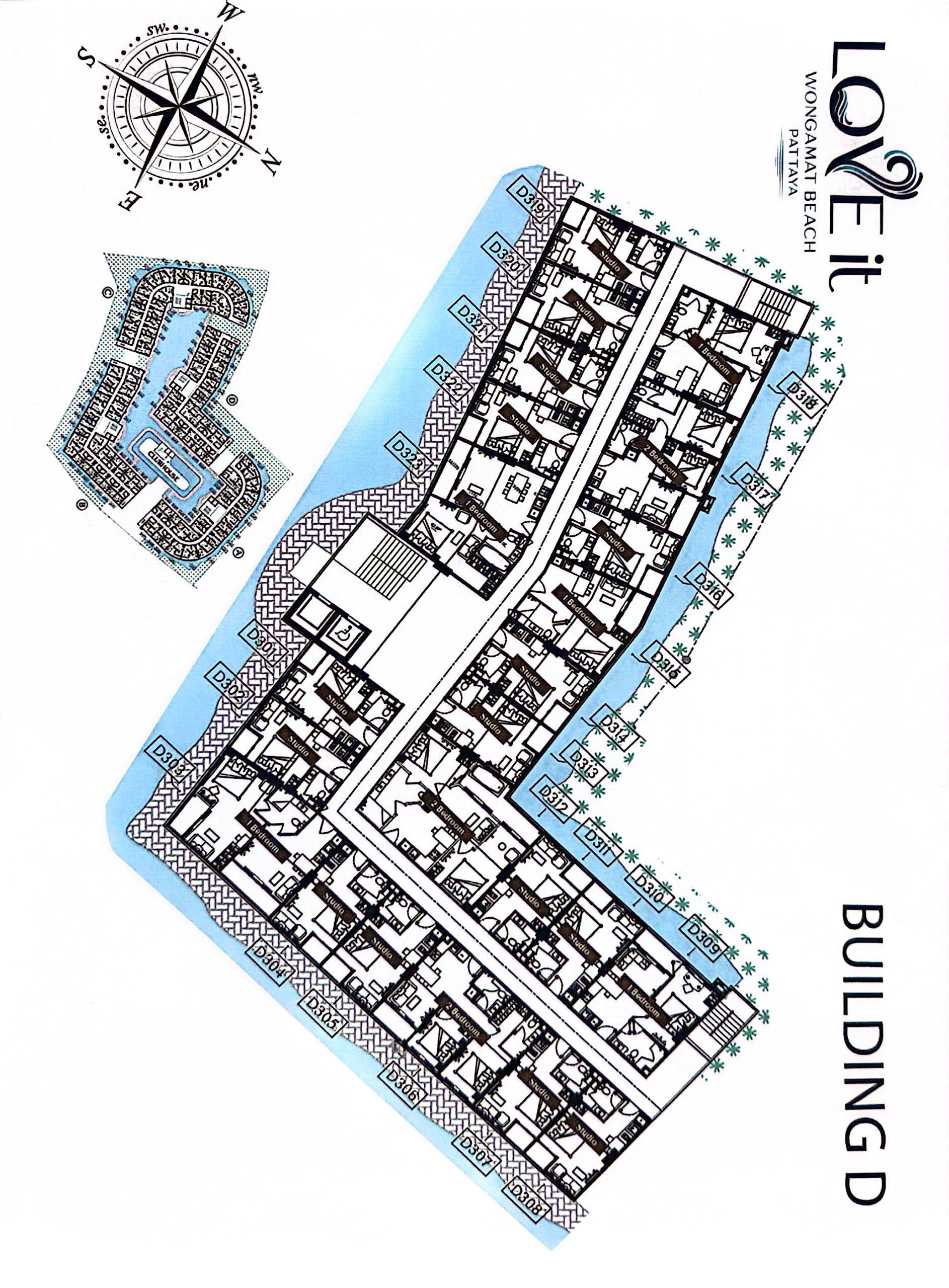 LOVE IT Wongamat Beach – Building D