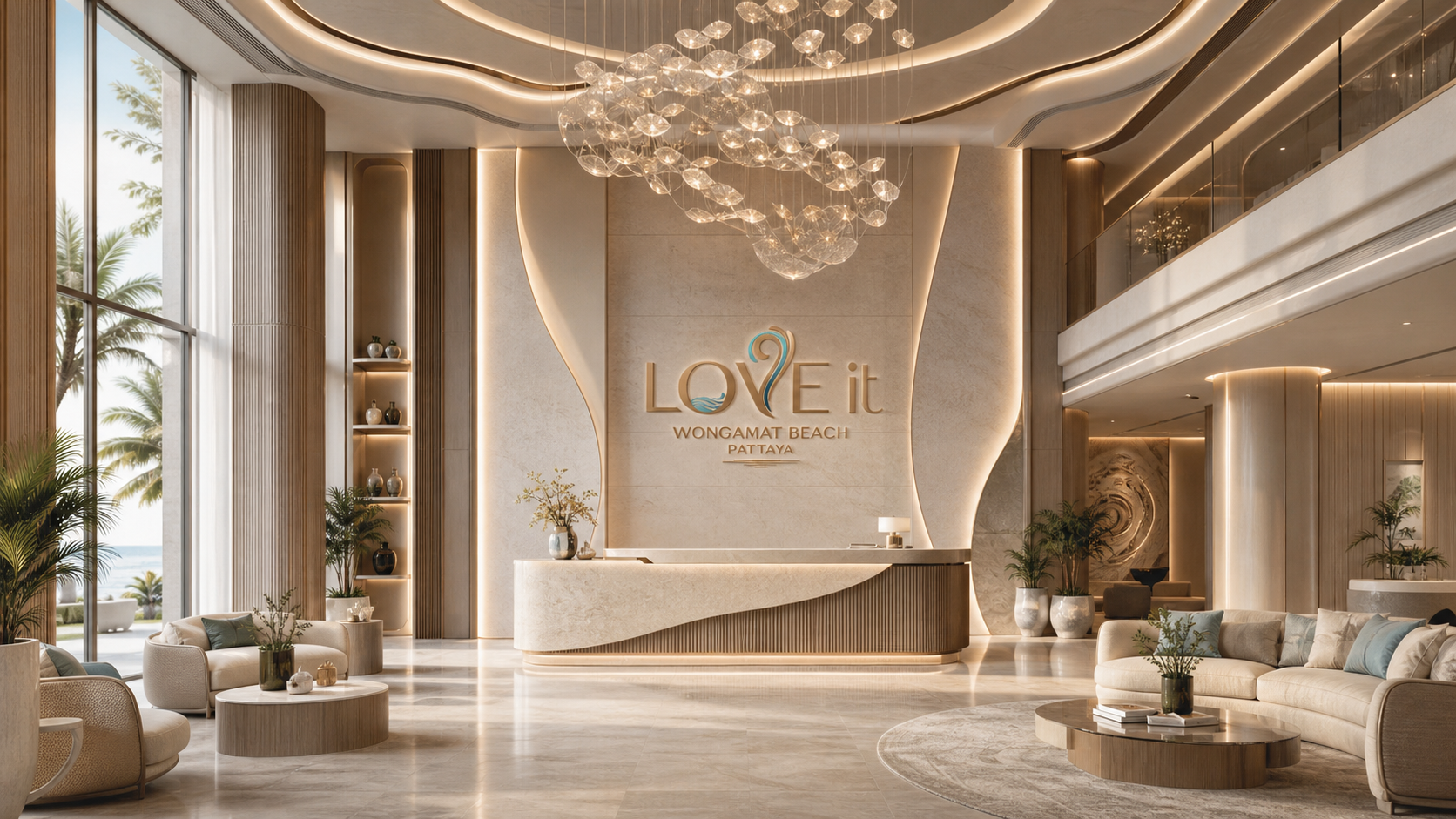 3-Bedroom Residence – LOVE IT Wongamat Beach